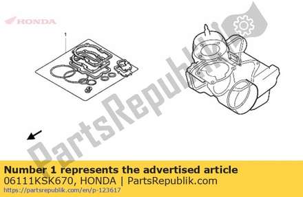 Gasket kit 06111KSK670 Honda