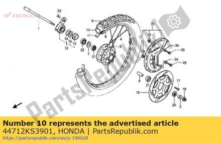 Tube,tire (3.00-2 44712KS3901 Honda