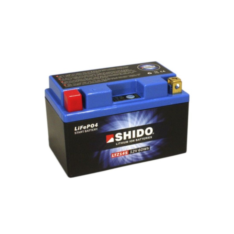 S Lithium-Ion Battery-Blue SHIDO LTZ14S LION