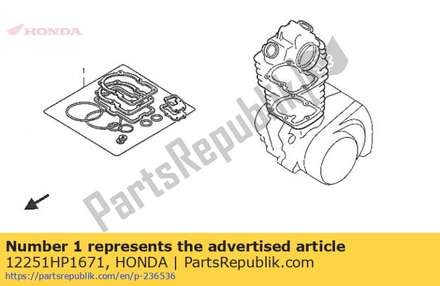 Gasket, cylinder head 12251HP1671 Honda