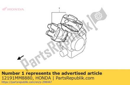Gasket, cylinder 12191MM8880 Honda
