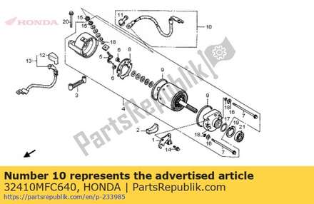 Cable, starter motor 32410MFC640 Honda