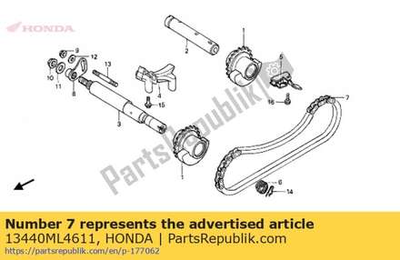 Chain,balancer 13440ML4611 Honda