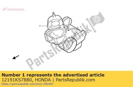 Gasket, cylinder 12191KS7880 Honda