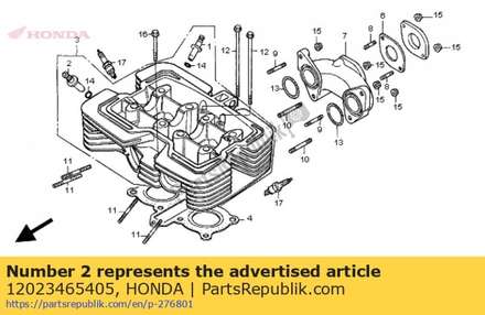Guide,valve 12023465405 Honda