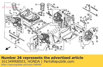 Binder 16134MR8003 Honda