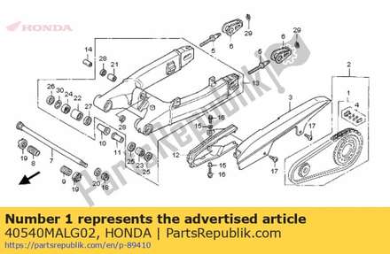 Chain, drive (rk excel) ( 40540MALG02 Honda