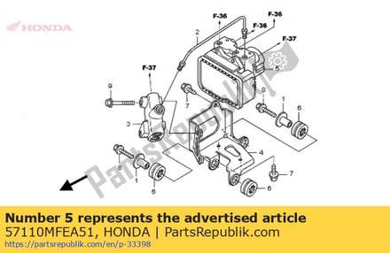 Modulator assy 57110MFEA51 Honda