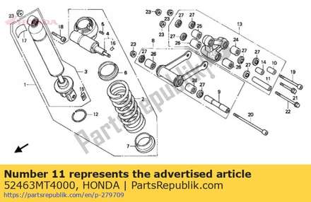 Collar, connecting rod lower 52463MT4000 Honda