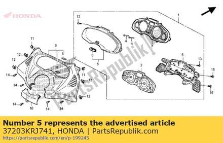 Case lower 37203KRJ741 Honda