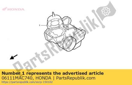 Gasket kit 06111MAC740 Honda