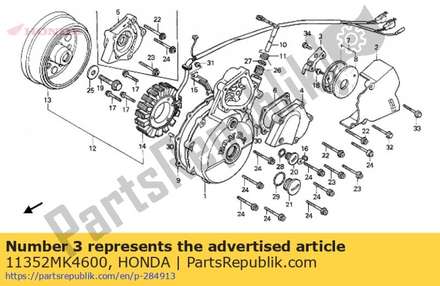 Guide,drive chain 11352MK4600 Honda