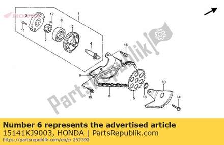 Chain, oil pump (2546) 15141KJ9003 Honda