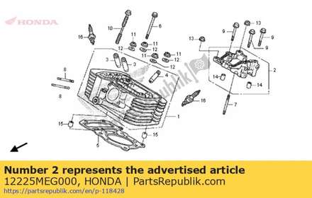 Holder comp., camshaft 12225MEG000 Honda