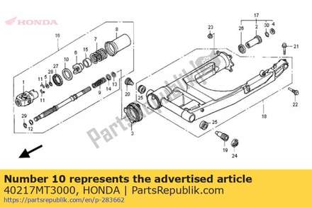 Guide, oil seal 40217MT3000 Honda