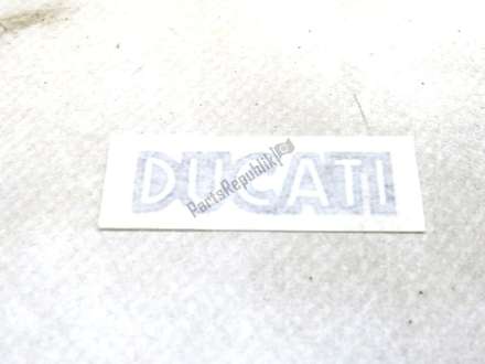 Sticker ducati 43818141A Ducati