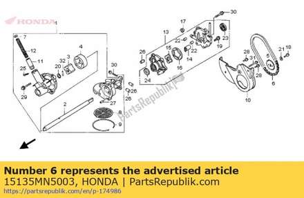 Chain, oil pump drive (da 15135MN5003 Honda