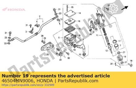 Joint,brake rod 46504MN9006 Honda