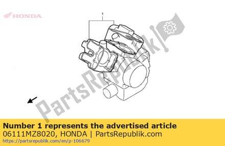 Gasket kit a (###) 06111MZ8020 Honda
