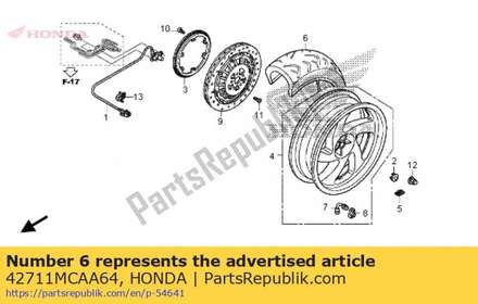 Tire, rr. (bridgestone) ( 42711MCAA64 Honda