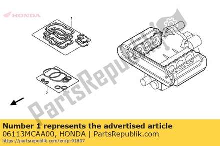 Gasket sheet kit a 06113MCAA00 Honda