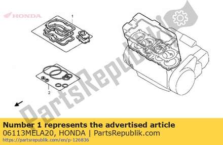 Gasket sheet kit a 06113MELA20 Honda