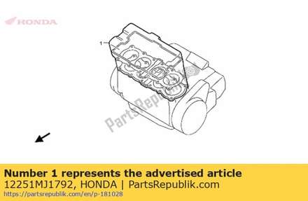 Gasket, cylinder head 12251MJ1792 Honda
