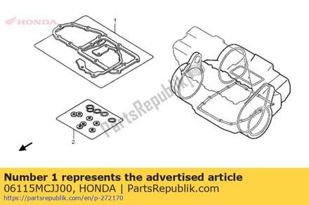 Gasket sheet kit b (component parts) 06115MCJJ00 Honda