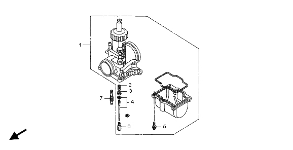 carburateur onderdelen kit