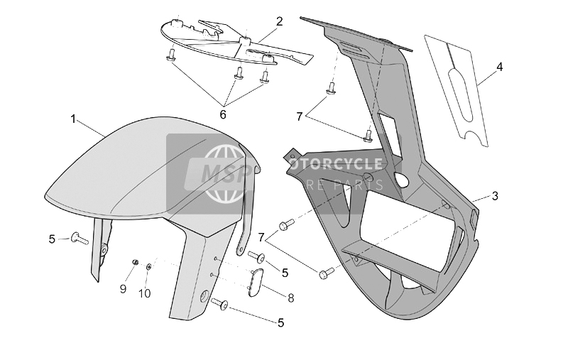 Front body - Front mudguard