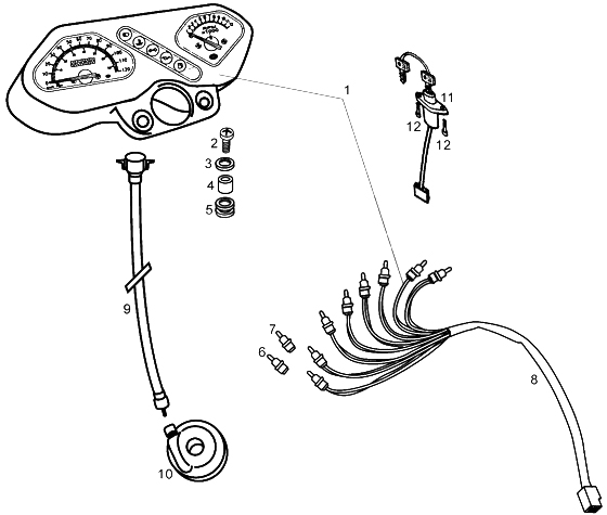 Speedometer and components