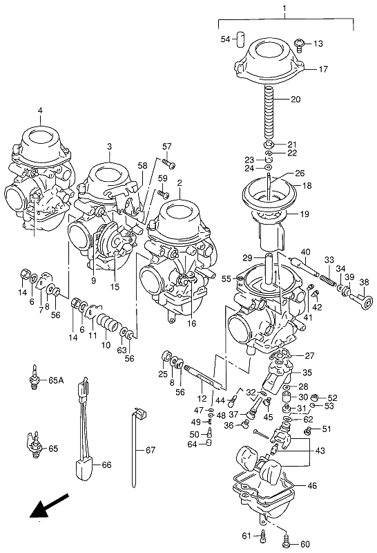 carburateur (e18-e39)