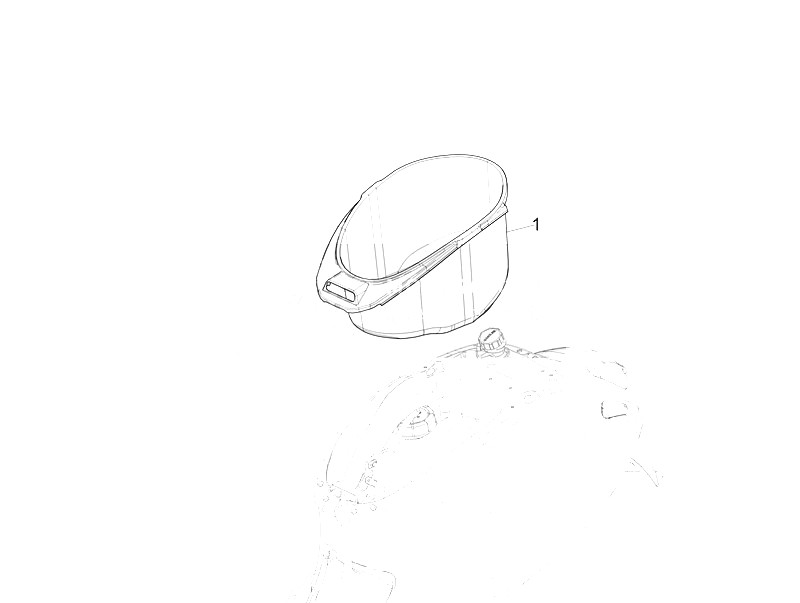 Helmet huosing - Undersaddle