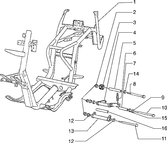 chassis-zwenkarm-zijstandaard