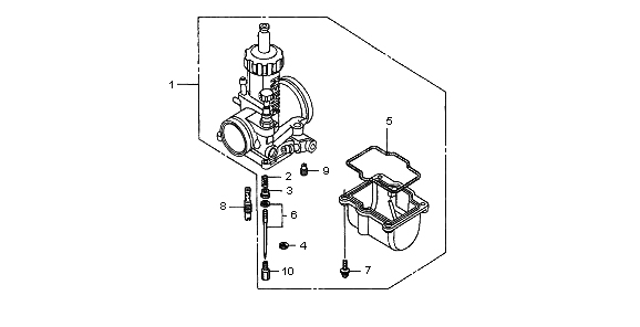 carburateur optionele onderdelenkit