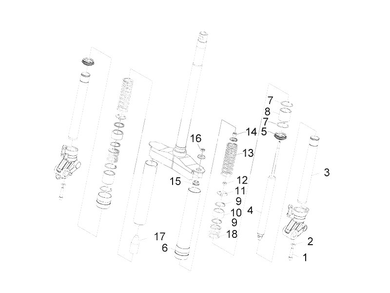 Fork's components (Wuxi Top)