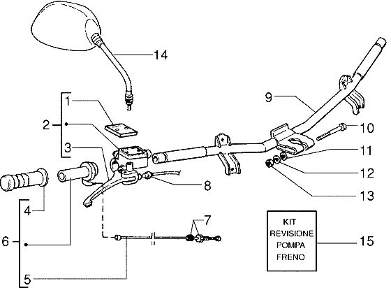 Front brake cylinder-Brake caliper