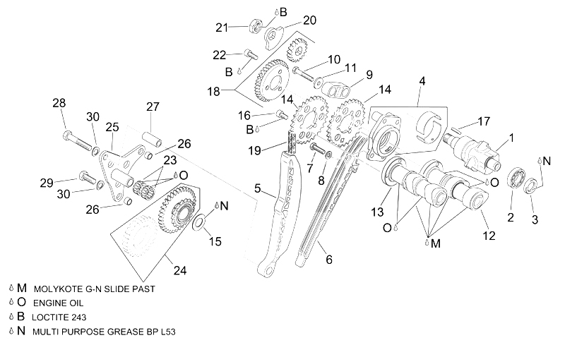 Rear cylinder timing system