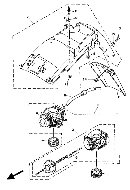 alternato (carburatore-parafango) (per ch)