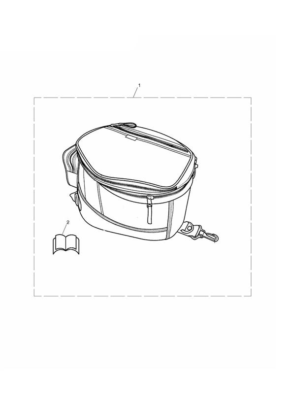 Magnetic Tank Bag Kit, 20-30l