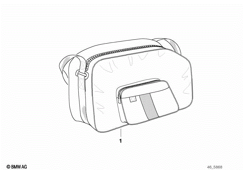 Interior bag f case