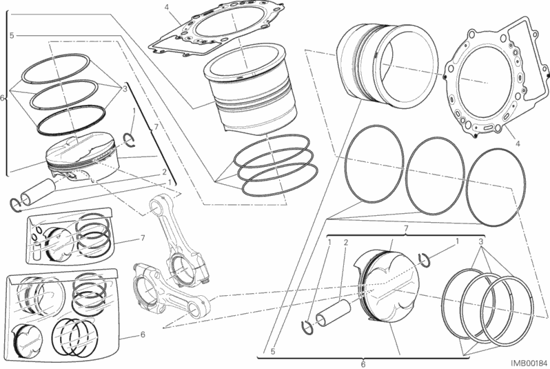 Cylinders - pistons