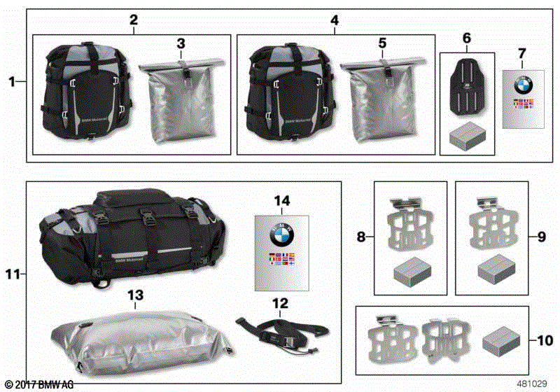 Luggage system "Atacama"