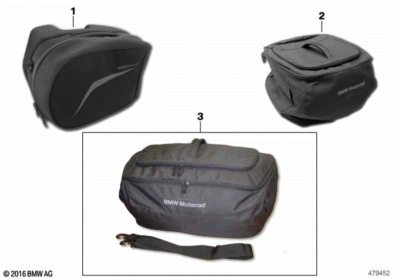 Inner bag pannier/topcase