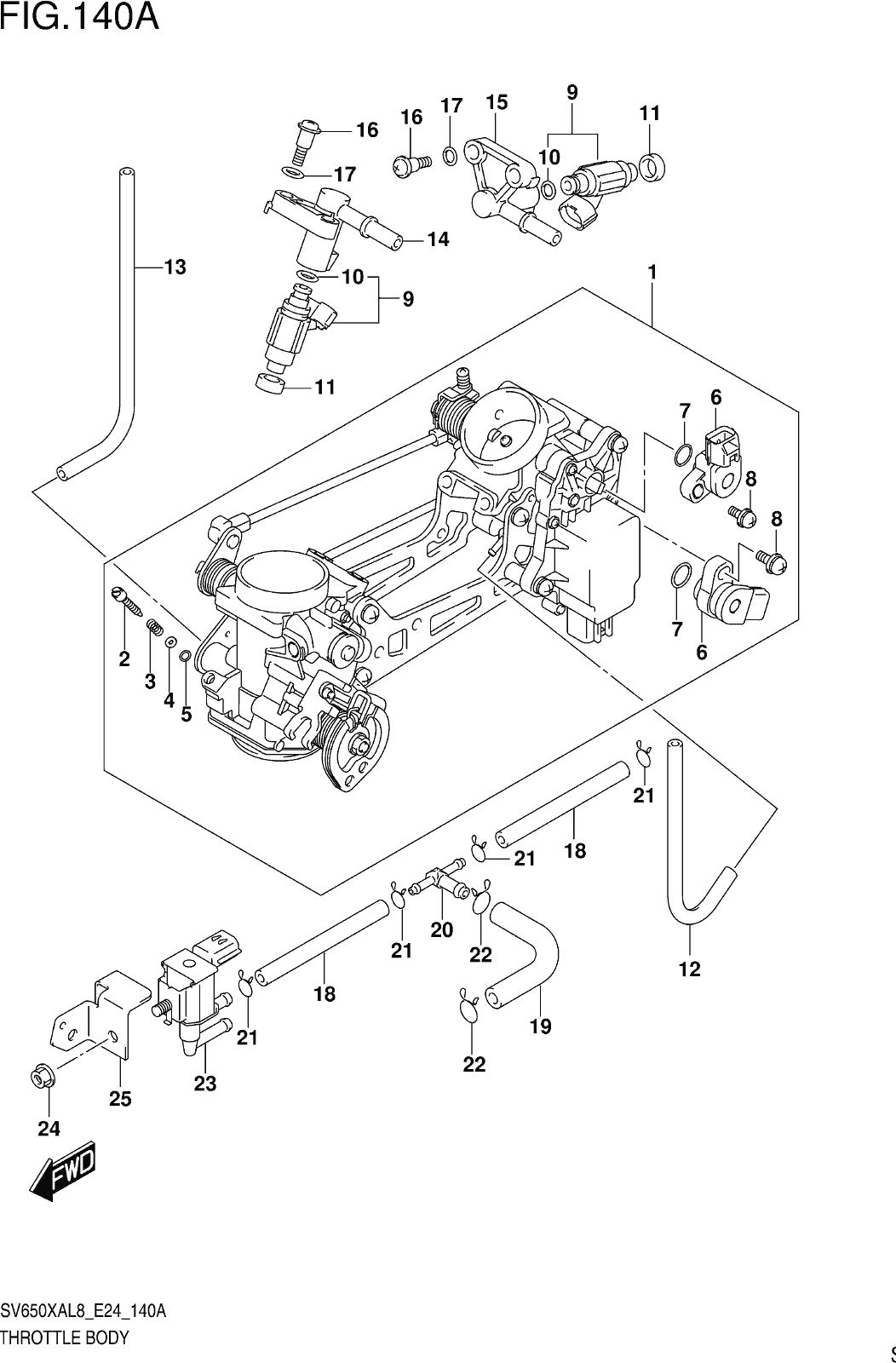 Fig.140a Throttle Body