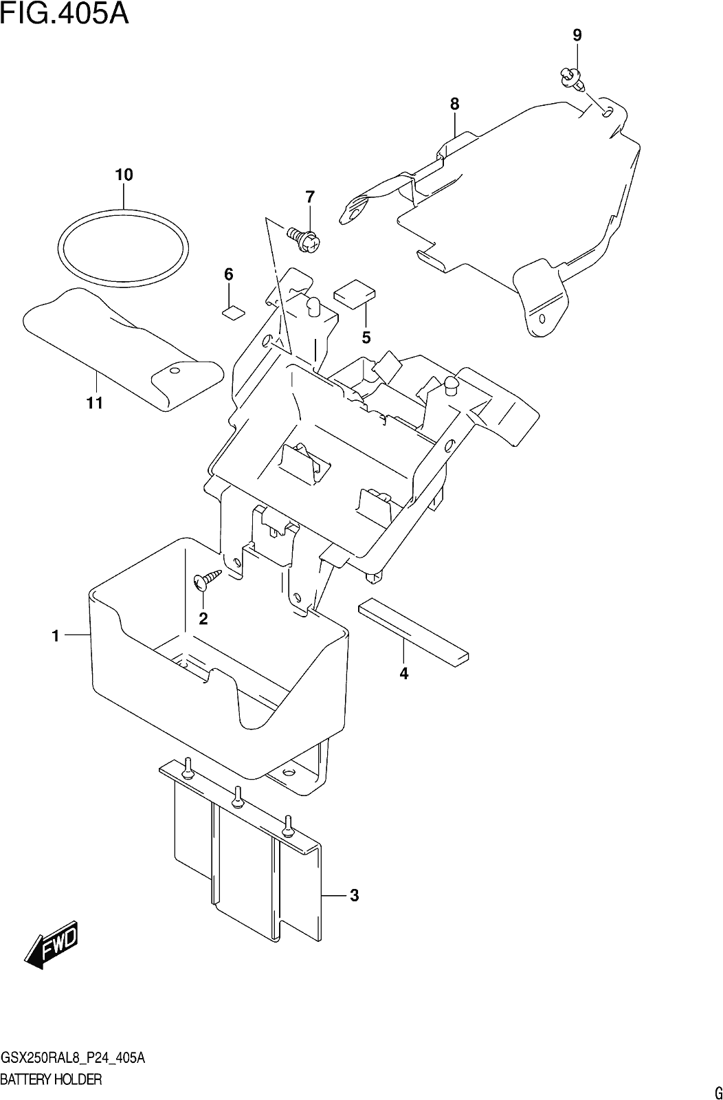 Fig.405a Battery Holder