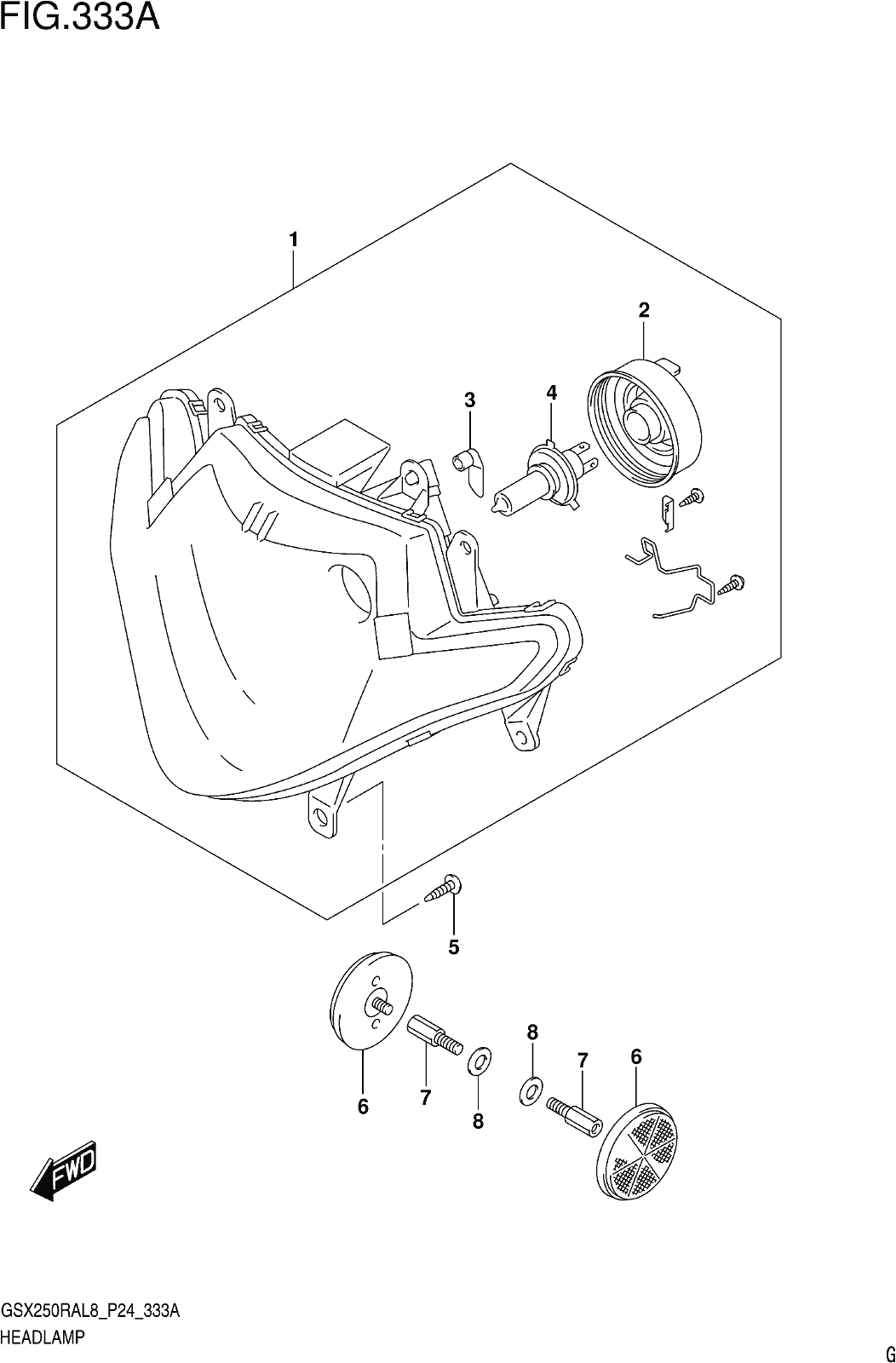 Fig.333a Headlamp