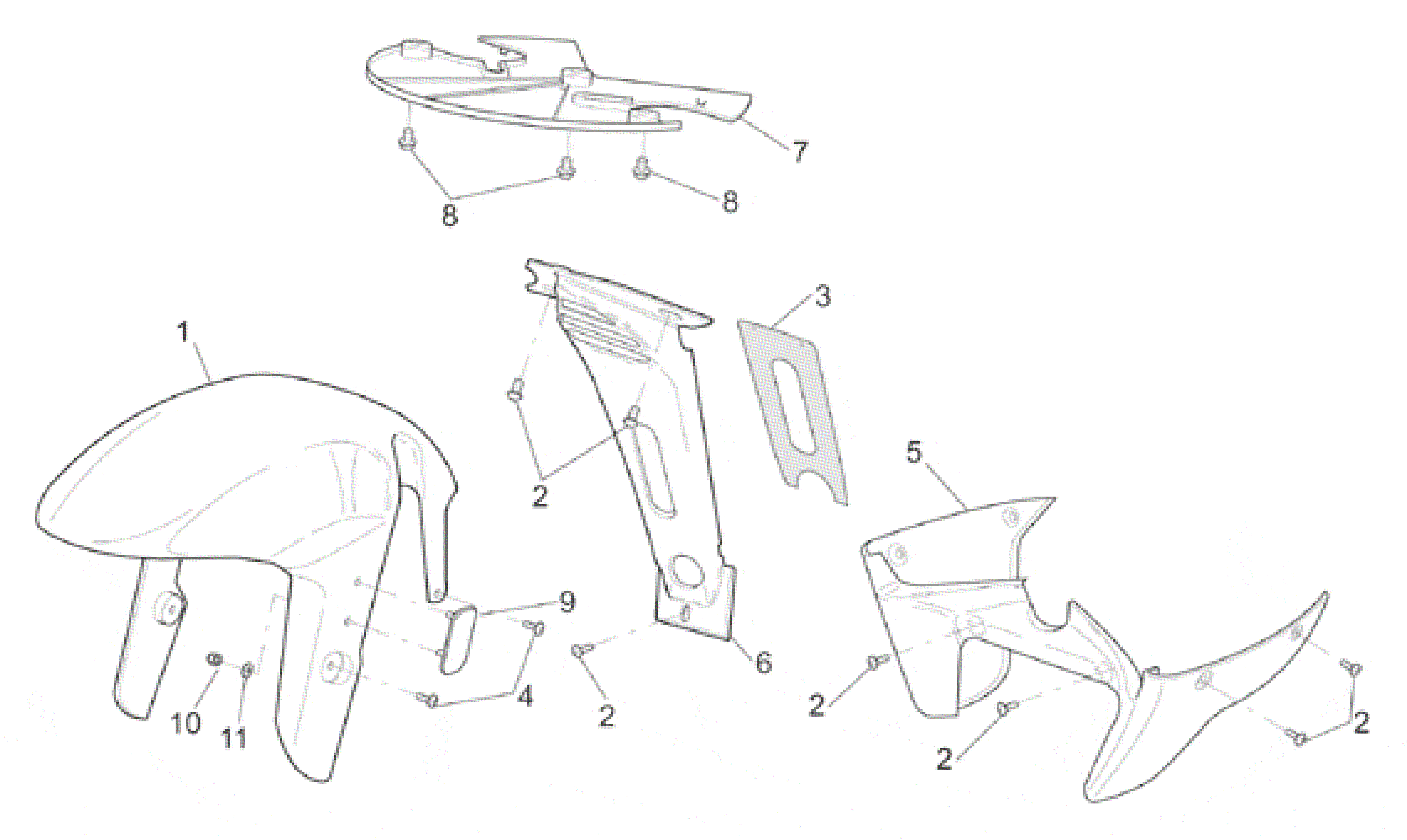 Front body - Front mudguard