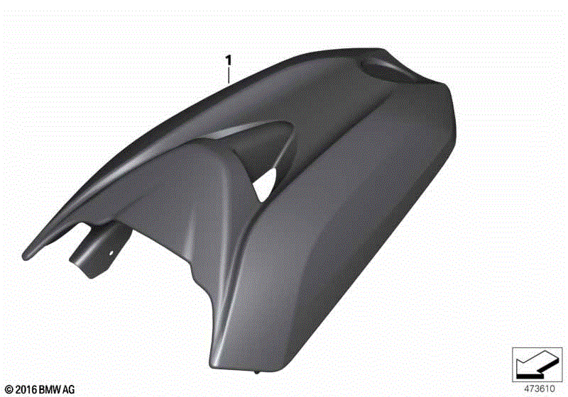 HP Carbon cover for seat