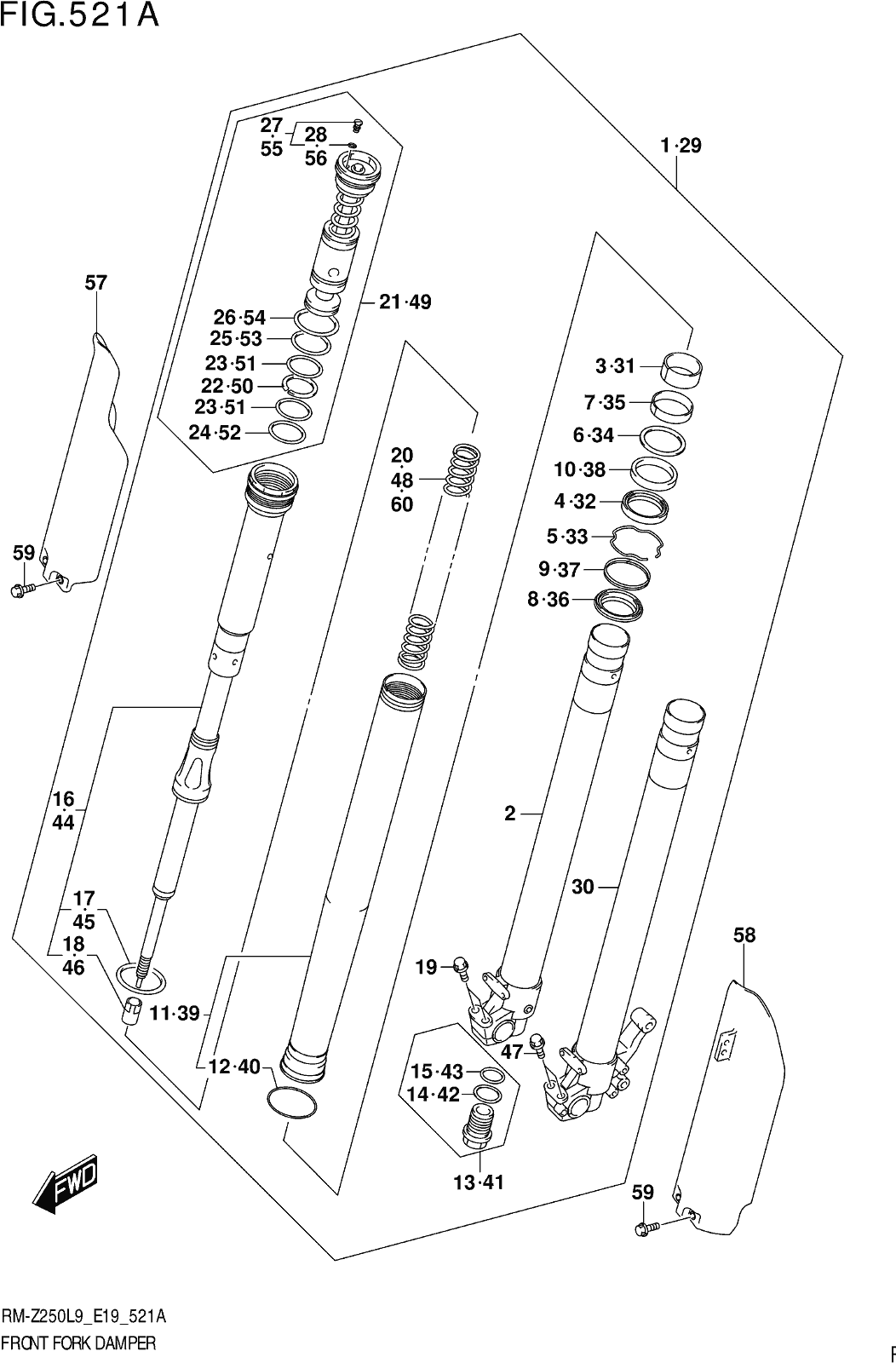 Fig.521a Front Fork Damper